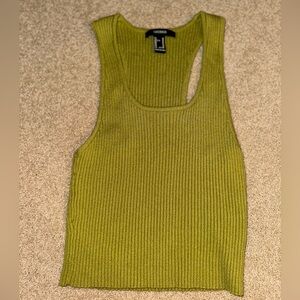 Forever 21 Green Sweater Tank
